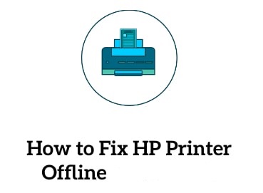 hp 8025e printer offline